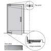 Residential Grade Double Acting Floor Hinge